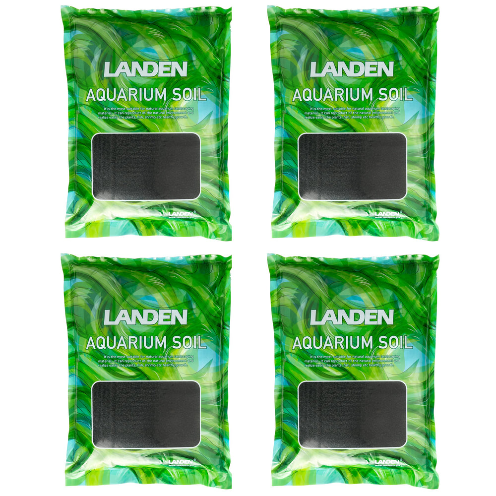 LANDEN Sustrato Agua para acuario plantado, sostiene raíces sanas y apariencia natural.