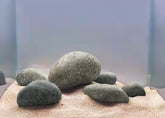 LANDEN Taiji piedra: roca natural con textura rugosa para acuario.