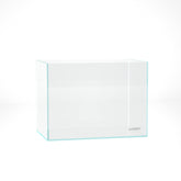 LANDEN tanque acuario 36N rimless: vista frontal sin marco para inmersión visual.