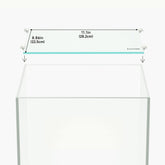 LANDEN tapa de acuario de vidrio 4mm, protege a los peces y evita saltos.