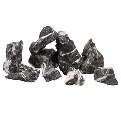 Piedras TONWA LANDEN para acuario: pizarra natural y base estable.