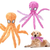 lanjue pulpo perro juguete ruidoso para juego diario