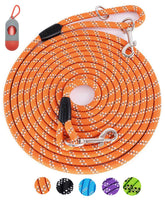 Lanwandeng cuerda de entrenamiento para perros de 10 ft, control a distancia y manejo fácil