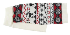 Lanyarco suéter navideño Reno espalda para perro XL, ideal para fotos festivas.