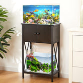 Laqual soporte acuario 10 gal frontal, estructura sólida para seguridad de tu tanque