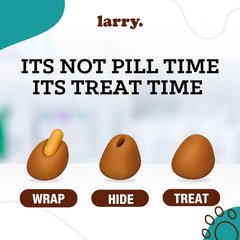 Larry textura moldeable envuelve suavemente cualquier medicamento