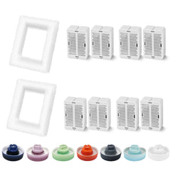 Lawfery filtros de carbono para fuente de gatos, agua más limpia