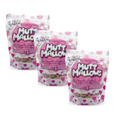 The Lazy Dog Cookie Co. Mutt Mallows bocaditos suaves de fresa para premiar a tu perro.