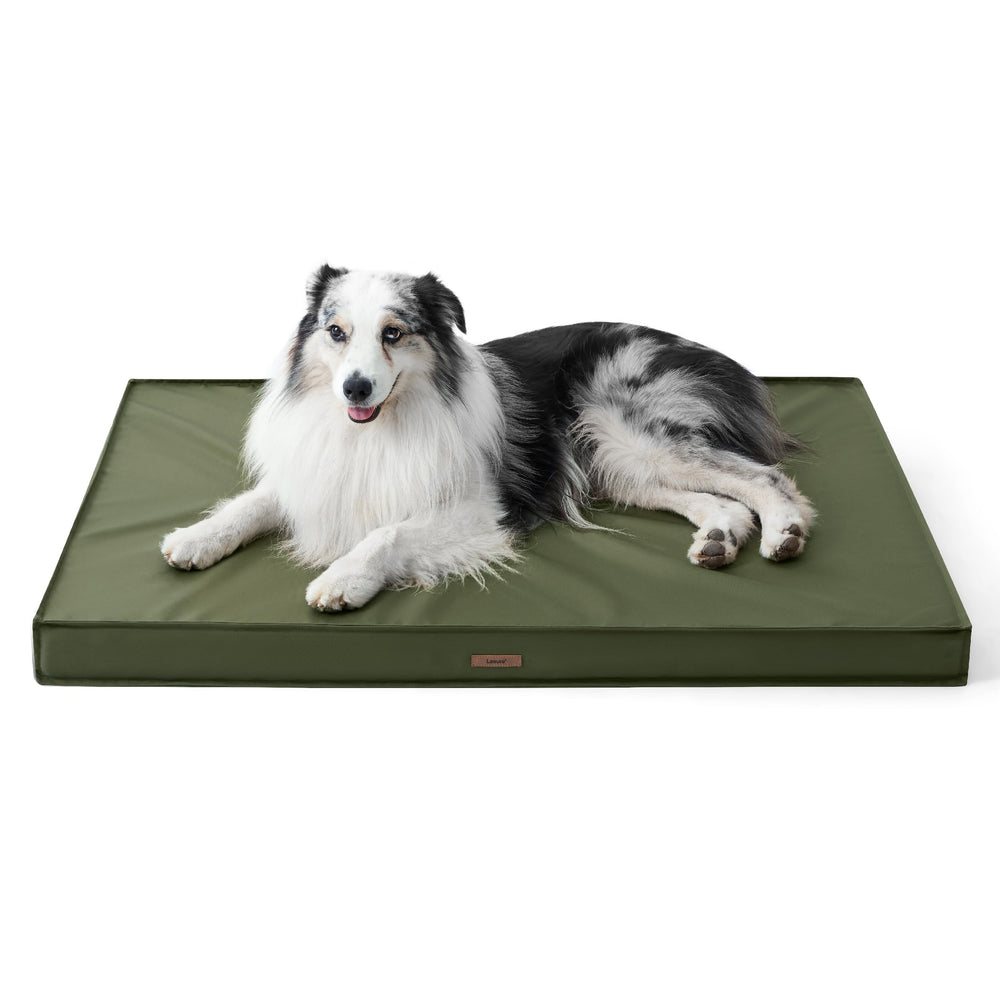 Cama LE SURE para exterior impermeable, ideal para patios y viajes.