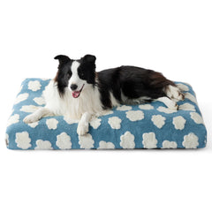 LE SURE cama para perros grandes, vista frontal, descanso cómodo.