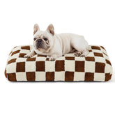 Le SURE cama para perro mediana, soporte cómodo para descansar en casa.