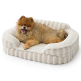 Le SURE cama para perro pequeño con espuma tipo huevo y soporte suave.