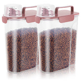 LEAWALK contenedor 5L con pico grande para verter fácilmente la comida.