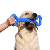 LECHONG hueso de 13 pulgadas, mordedor duradero para perros grandes.