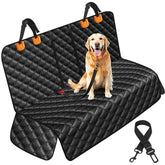LEHNI cubierta para asiento trasero de perro, impermeable y protección total del respaldo.