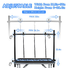 LEIBOU H-Shape Arm con abrazadera de aluminio de alta durabilidad.