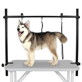 LEIBOU H-Shape Arm con ajuste de altura para grooming cómodo y estable.