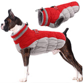 LeLePet chaleco para perro impermeable con forro cálido para paseos.