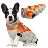 Chaleco LeLePet de invierno para perro con tejido resistente al agua y forro cálido para paseos bajo la lluvia