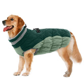 Chaqueta de invierno LeLePet para perros grandes mantiene caliente durante paseos