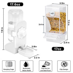 lemtrflo bebedero-automatico: garantiza agua fresca en la jaula.