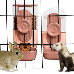 Lemtrflo dispensador de alimento colgante para jaula mantiene la comida al alcance