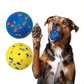 Bola Lepawit para perros agresivos, duradera y segura para morder, ideal para juego intenso.