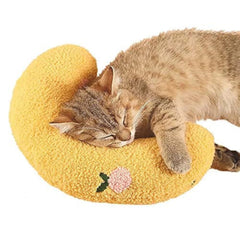 Les Arbres Fair Little Pillow para gatos, rosquilla media: descanso suave y cómodo.