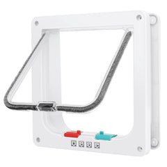 Lessmon Puerta de Gato frente frontal, diseño compacto para uso interior y exterior.