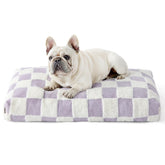 LE SURE cama para perro mediana con capa desmontable lavable, fácil de limpiar.