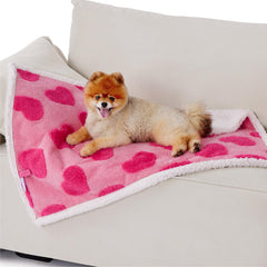 La manta impermeable LE SURE para perro pequeño, doble cara, protege muebles.