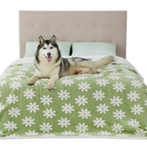 Manta impermeable LE SURE para perros grandes, doble cara protege muebles.