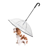 LESYPET paraguas para perro pequeño 29 transparente: visión clara durante la caminata.