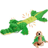 Juguete Letsmeet aligator sonoro para juego interactivo y curiosidad del perro