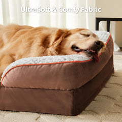 LEXTRO tamaño 28x23x6.5 pulgadas para perros de hasta 35 libras.