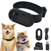 Cámara collar Lian.Ripple.Lian 1080p para mascotas, vista desde su perspectiva.