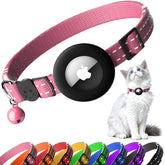 Collar LIEVUIKEN para gato con AirTag, localización rápida.