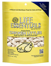 LIFE ESSENTIALS CAT-MAN-DOO, pollo liofilizado para perro, snack natural para entrenamiento.