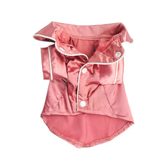 Lifeunion pijama canino con cierre de botones y diseño de dos patas, fácil de vestir.