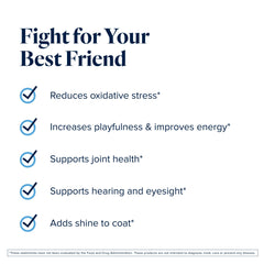 LifeVantage Petandim apoyo cognitivo y sensorial en perros.