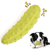 LIFLIX Juguete con forma de pepino y chirrido para perros activos.