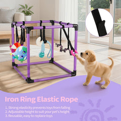 Liitrton Puppy Play Gym, ensamble fácil sin herramientas para montar rápido.