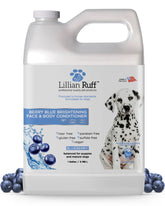 Lillian Ruff PRO Berry Blue: acondicionador para perros, brillo y suavidad del pelaje.