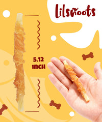 LILSNOOTS snack de pollo y bacalao con omega-3 para perros.