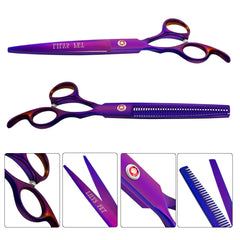 Tijeras Lilys Pet de afinar, 7-pulgadas, control y detalle en trabajos finos.