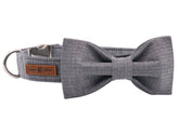 Lionet Paws collar con pajarita, diseño llamativo y cómodo para paseos diarios.