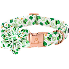 Collar Lionheart Glory para Día de San Patricio con flor, ideal para lucir estilo festivo