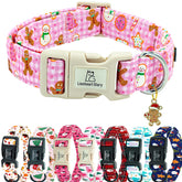 Collar Lionheart Glory para Navidad con árbol, ideal para sesiones festivas del perro