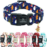 Collar navideño de Lionheart Glory para perros, suave y cómodo para paseos diarios.