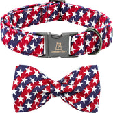 Collar Lionheart Glory con bandera americana para desfiles y celebraciones.